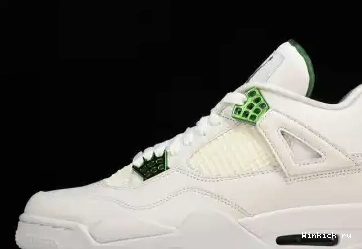 Green Retro 4 Jordan Metallic 0701